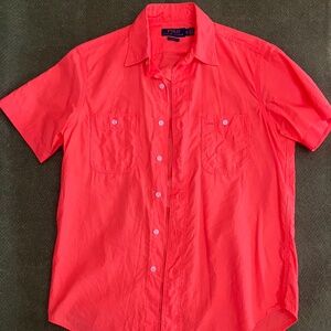 Polo Ralph Lauren Neon Orange Short Sleeve